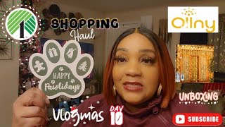 Ollny Curtain Lights Unboxing  Dollar Tree Road Trip Haul  Vlogmas Day 10 [upl. by Galvin842]