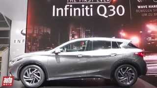 FRANCFORT 2015 Infiniti Q30 [upl. by Reifnnej171]