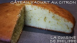 Gâteau yaourt au citron [upl. by Novehc]