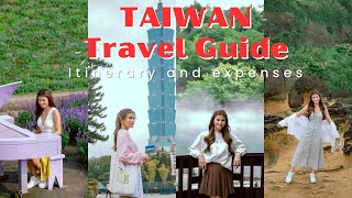 Taiwan travel guide total expenses itinerary and requirements  Jen Barangan [upl. by Ednil]