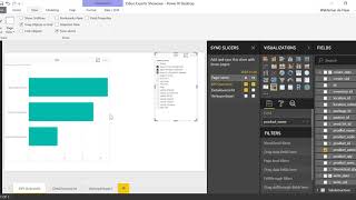 Power BI Desktop  Slicer Sync report level visual filters toepassen [upl. by Peace]