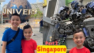 Kaison is So Excited Travel Vlog Singapore Part 2 Calvin CKN [upl. by Anairad]