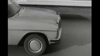 Sportspiegel Autotest mit Rainer Guenzler Mercedes 250 1968 [upl. by Drofliw597]