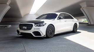 Rent MercedesBenz S580 Brabus in Dubai  GMZ Car Rental [upl. by Auqinihs513]