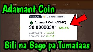 HOW TO BUY ADAMANT COINS USING GCASH  BANK ACCOUNT OR COINSPH  STEP BY STEP TUTORIAL [upl. by Harrod]