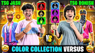 Free Fire Colour Collection Versus😍1st Elite Pass Vs 2nd Elite 😨10000₹ ChallengeGarena Free Fire [upl. by Solomon684]