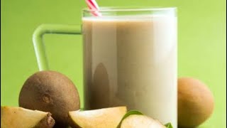 Sapota juice  chikoo juice  chikoo milkshake  sapota milkshake [upl. by Odrautse]