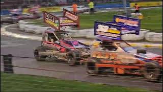 Skegness raceway Brisca F1 stockcars 121024 [upl. by Marlen]