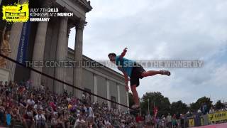 Wildcard contest  Globetrotter Slackline WorldCup 2013 [upl. by Asenav]