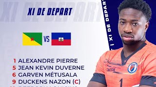 GUYANE VS HAITI LIVE MATCH AMICAL 2ÈME PÉRIODE 2024 [upl. by Veno]