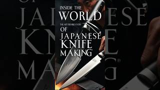 Inside the World of Japanese Knife Making Art Behind Each Blade shorts [upl. by Yerffe509]