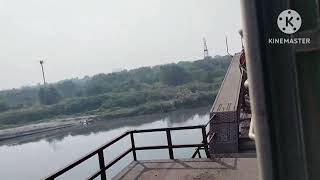 14321 Ala Hazrat Express crossing old yamuna bridge  Bareilly Jn  Bhuj youtube trending [upl. by Curry]