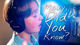 Mary Did You Know  Ave Maria  Boy Soprano Cover [upl. by Boyt]