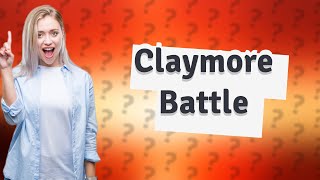 Is a claymore 2 handed [upl. by Rask]