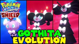 Evolving GOTHITA to GOTHITELLE in Pokemon Sword amp Shield [upl. by Joana]