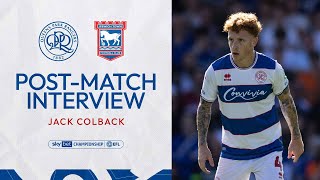 💪quotIts Nice To Finally Get Out Therequot  Post Match Interview  Colback On Making His Rangers Debut [upl. by Annaierb]