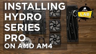 How To Install a Hydro Series PRO Cooler On AMD AM4 [upl. by Hermine952]