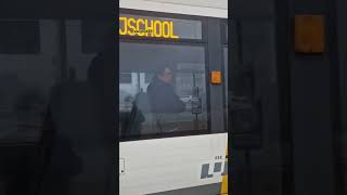 Fahrschule der Küstenstrassenbahn Kusttram Belgien  Rijschool De Lijn shorts [upl. by Enelra]