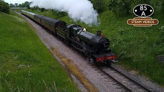 2999 Lady of Legend graces the Cotswolds  Gloucestershire Warwickshire Railway  June 2024 [upl. by Haeckel135]