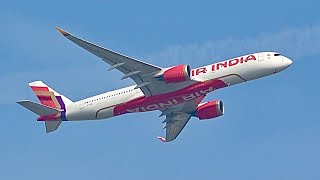 The FIRST EVER Air India Airbus A350900 Departure from London Heathrow Airport [upl. by Ev]