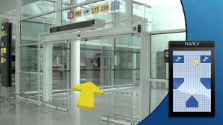 How to get to the Aerobus bus stop at terminal T1 [upl. by Keegan]