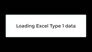 Excel Type 1 Data Input for KenQ Analysis [upl. by Anned]