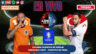 Países Bajos vs Turquia Eurocopa 2024  Cuartos de Final [upl. by Narine977]