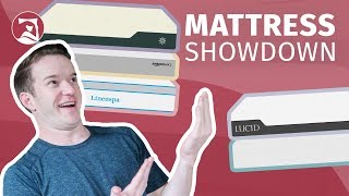 Best Budget and Affordable Mattresses Amazon vs Zinus vs Tuft and Needle vs LinenSpa vs Lucid [upl. by Oakes497]