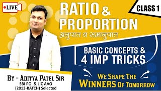 Ratio and Proportion  Demo Class By Aditya Sir Paid Class1 [upl. by Ailyt]