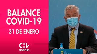 🔴 Minsal entrega balance COVID19  Lunes 31 de Enero 2022 [upl. by Irneh]