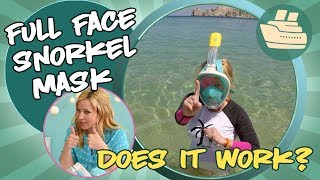 Full Face Snorkel Mask for a Cruise [upl. by Marjy359]