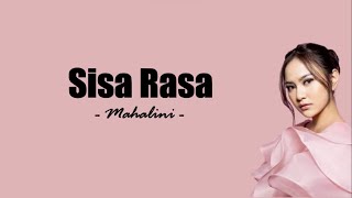 Sisa Rasa  Mahalini  Lirik [upl. by Astrea]