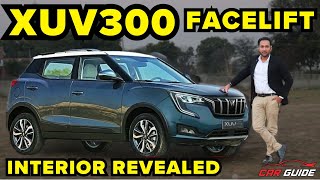 2024 Mahindra XUV300 Facelift Interior  Price  Safety  Launch Date 🔥 Kia Sonet Facelift Rival🔥 [upl. by Oneladgam]