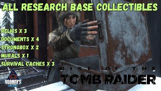 Research Base Collectibles  Rise of the Tomb Raider [upl. by Nihs]