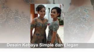 GrosirKebayaNet  Model Kebaya Modern dengan Desain Simple dan Elegan [upl. by Bernette]