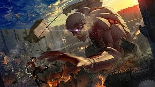 Attack on Titan  Colossal Titan Appears English Subbed [upl. by Enylecoj]