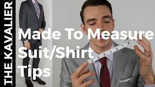 5 Critical Tips For Ordering Your Next MTM Shirt or Suit [upl. by Stasny270]