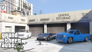 FIVEM GTA 5 TAKUACHE WORKING AT THE SHOP [upl. by Ecreip]