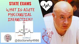 What is AMI  Acute Myocardial Infarction How to Answer Exam Question [upl. by Idnar579]