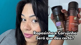 Raposinha e corujinha em cabelo castanho será que deu bom kamaleaocolor [upl. by Tterraj]