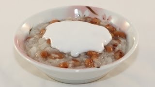 Rice Pudding with BlackEyed Peas Che Dau Trang [upl. by Aurea]