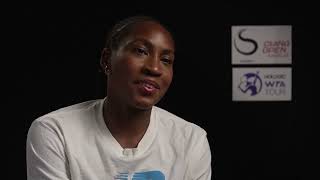 Gauff on her quotsuper specialquot 2nd singles title of 2024 after dominating Muchova in China Open final [upl. by Reema]