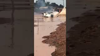 DISASTER IN EDO AS FLOOD SWALLOW TRAILER [upl. by Lanna39]