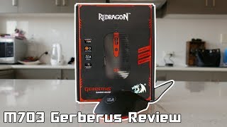 Redragon M703 Gerberus Gaming Mouse Review [upl. by Nythsa514]