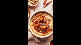 Creamy Vanilla Millet Porridge  Minimalist Baker Recipes [upl. by Lissner934]