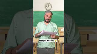 Essay on Ravan Dussehra 😂😂 dussehra ravan hindufestival funnyshorts essay students [upl. by Lohrman]