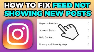 How To Fix Instagram Feed Not Showing New Posts 2024 [upl. by Atirehs]