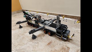 THE LEGO TECHNIC HEAVY DUTY CRANE [upl. by Anirtap944]