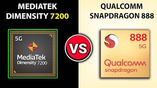 🔥 Dimensity 7200 Vs Snapdragon 888  🤔Which Better  Mediatek Dimensity 7200 Vs Snapdragon 888 [upl. by Ahseinaj792]