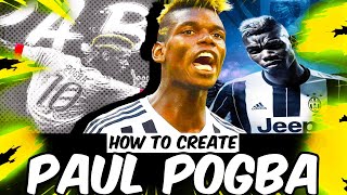 Paul Pogba EA Sports FC 24  VIRTUAL PRO LOOKALIKE TUTORIAL [upl. by Hachman]